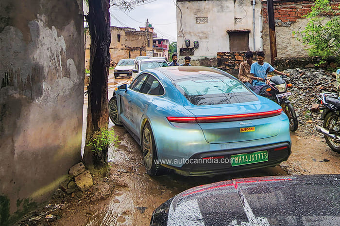 Kashmir to Kanyakumari: 4,500km in a Porsche Taycan EV